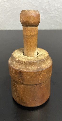 Antique mini wooden butter - mini,
