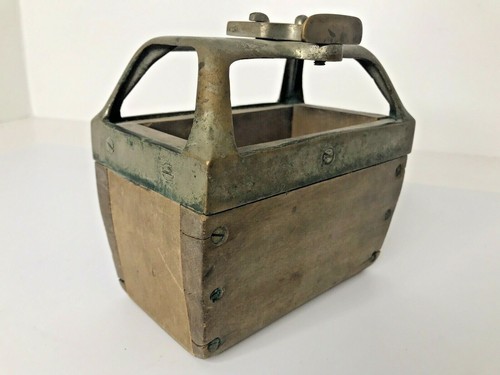 Antique butter mold press - butter,